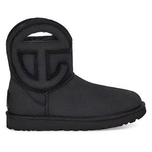 UGG x Telfar Logo Mini Lamb Shearling Snow Boots